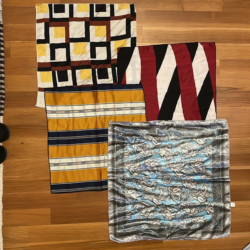 Square Scarf Bundle Work Professional